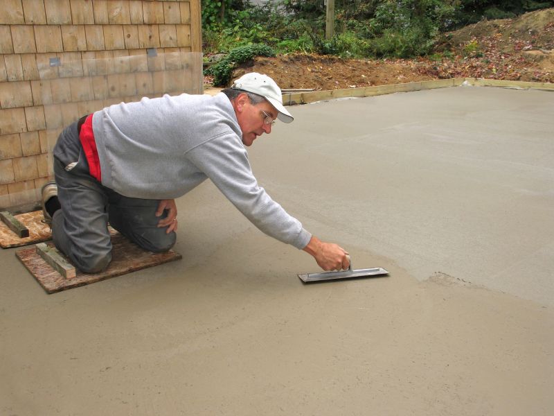 Finished Concrete Surface
